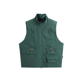 Men's Outdoor Utility Vest with Drawstring Hem